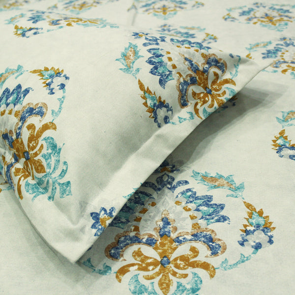 Printed Cotton Flare 144 TC Bedsheet