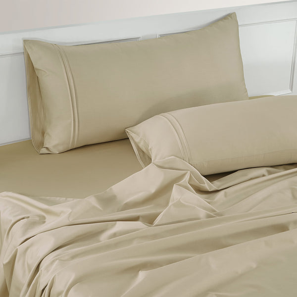 Soft Plain 400 TC Cotton Satin Flat Bedsheet online In India