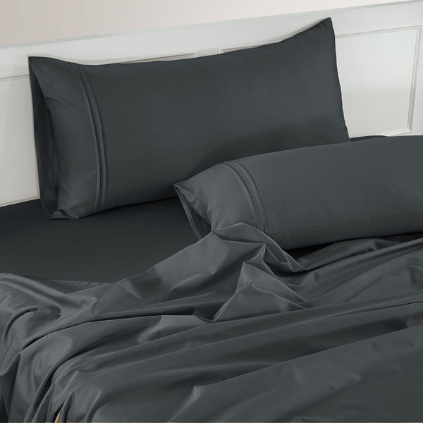 Soft Plain 400 TC Cotton Satin Flat Bedsheet online In India