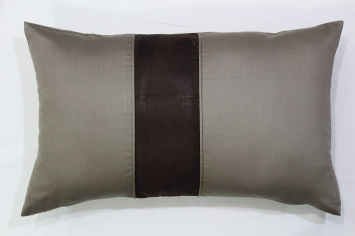 Stylish Cotton Satin Patch Throw/Lumber Pillow Online In India