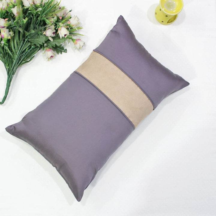 Stylish Cotton Satin Patch Throw/Lumber Pillow Online In India