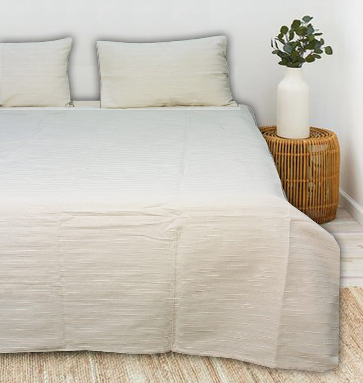 Elegant Alpha Woven 100% Cotton Handloom Bed Cover online in India