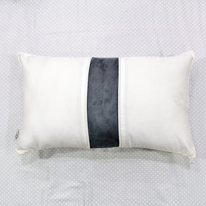 Stylish Cotton Satin Patch Throw/Lumber Pillow Online In India