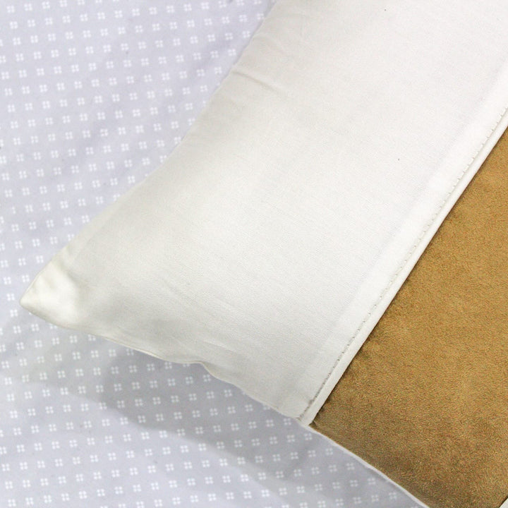 Stylish Cotton Satin Patch Throw/Lumber Pillow Online In India