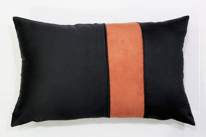 Stylish Cotton Satin Patch Throw/Lumber Pillow Online In India