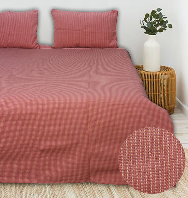 Elegant Alpha Woven 100% Cotton Handloom Bed Cover online in India