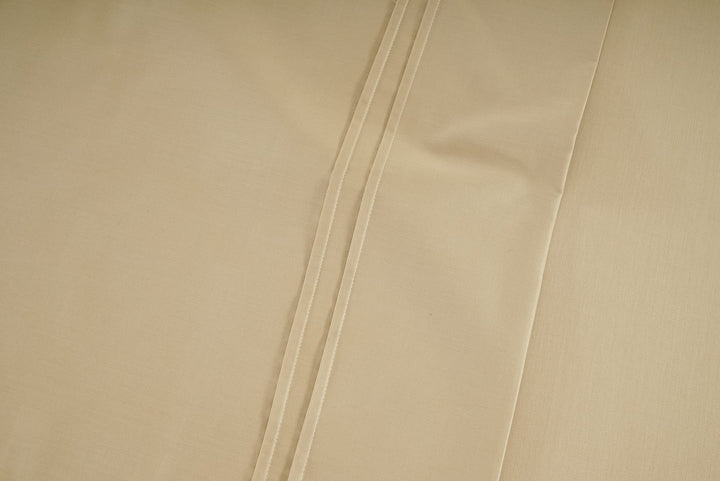 Soft Beige 400 TC Cotton Satin Designer Pillow Covers Online In India