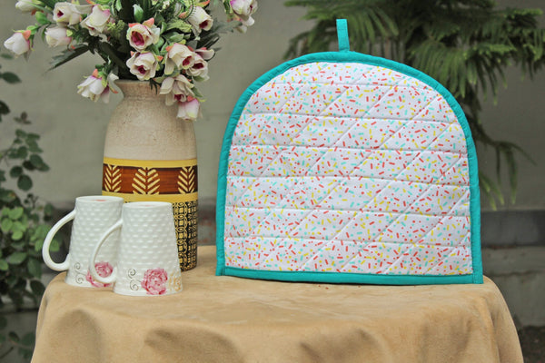 Stylish Printed Cotton Quilted Tea Cozy online in India at best prices