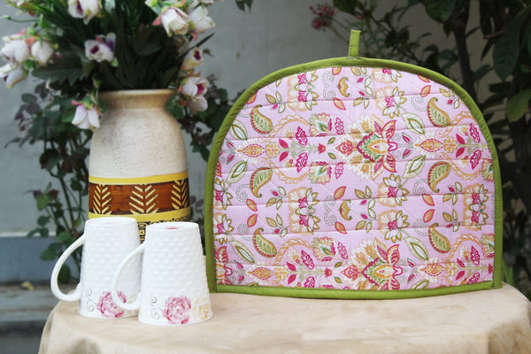 Stylish Printed Cotton Quilted Tea Cozy online in India at best prices