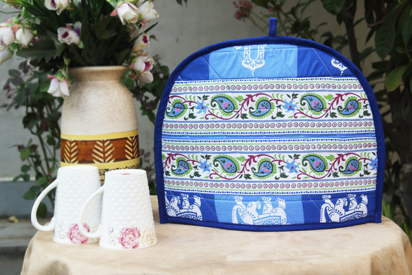 Stylish Printed Cotton Quilted Tea Cozy online in India at best prices