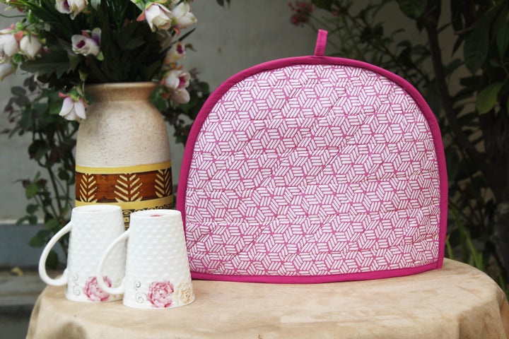 Stylish Printed Cotton Quilted Tea Cozy online in India at best prices