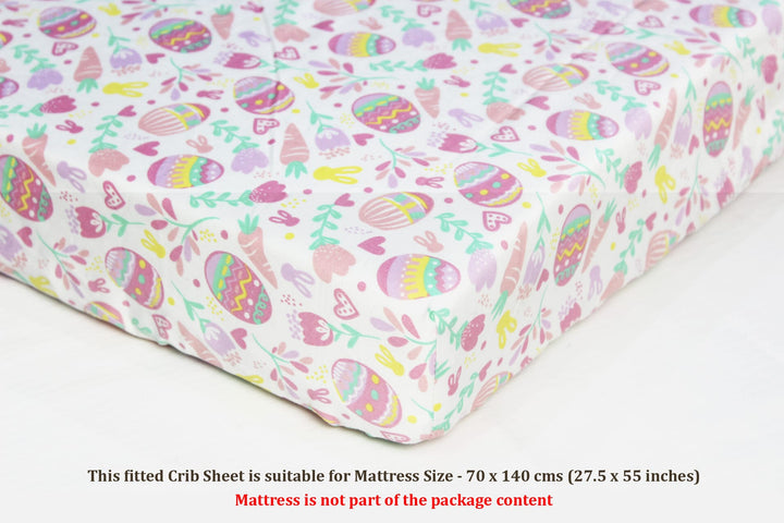 Soft cotton Baby Cot Bedsheet Set (5 Pcs) online In India