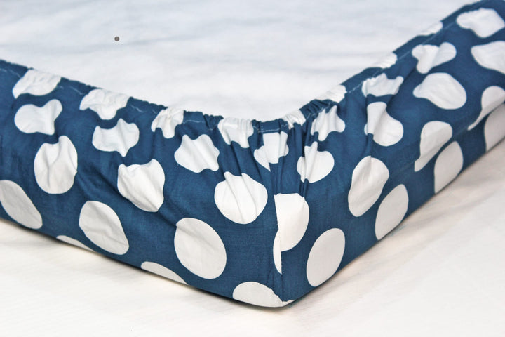 Soft Cotton Baby Cot Fitted Bedsheet online In India