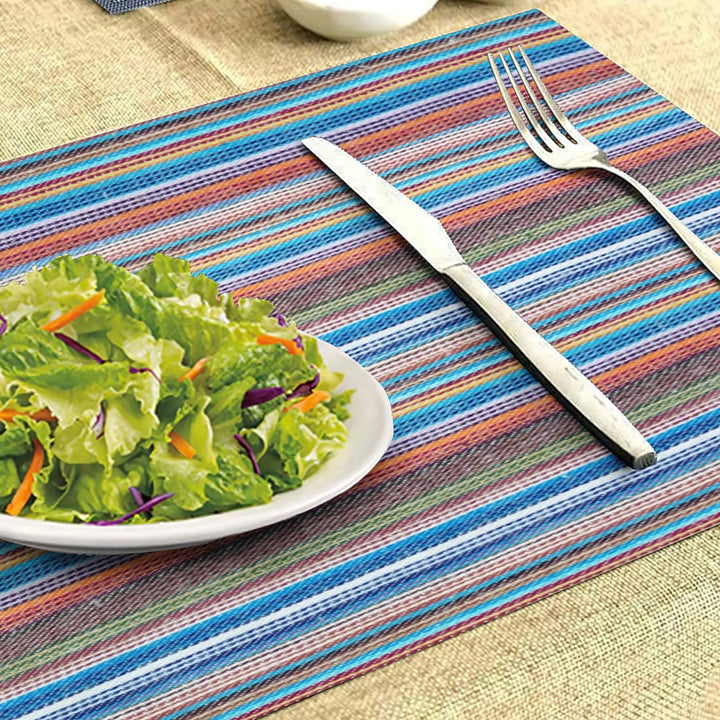 Classy Hand Woven Cotton Table Placemats Set( 6 P cs) online in India