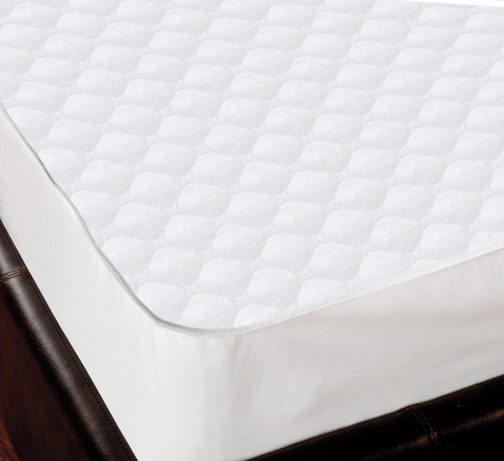 White Premium Fitted Water Proof Mattress Protector online in India 